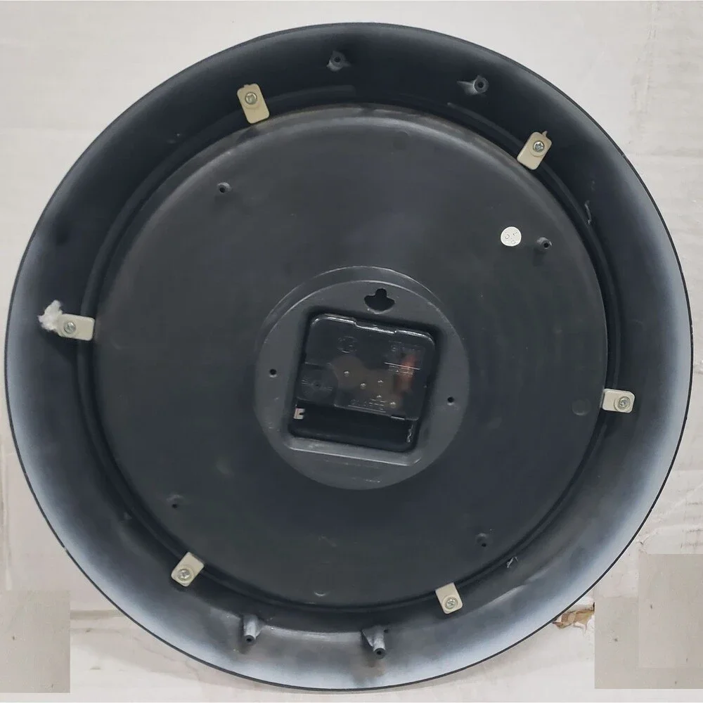 Round Plastic Kitchen Wall Clock, 12